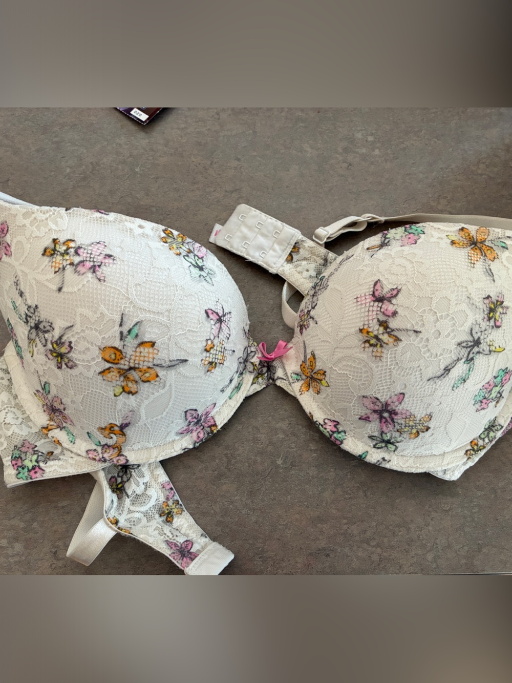 Floral Lace Push-up Bra
